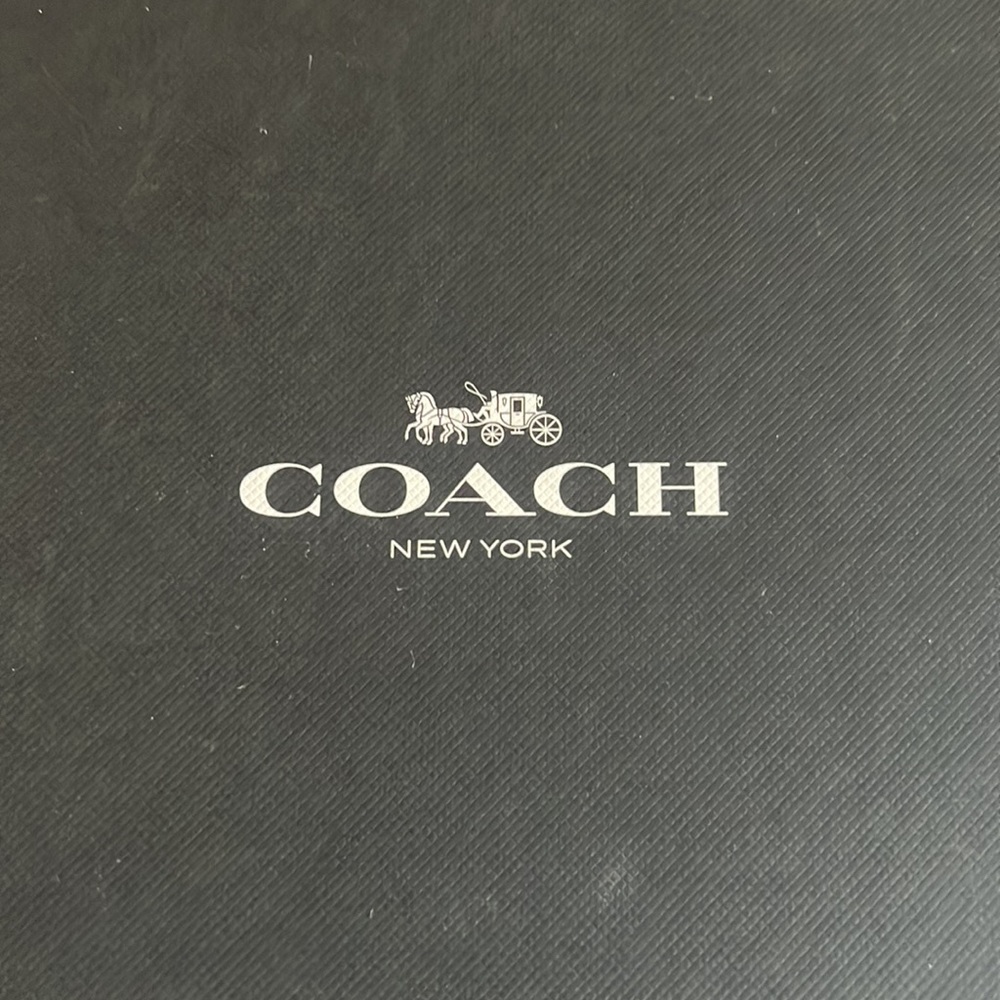 COPY - 7 1/2 COACH Smoke Black casual shoe